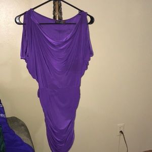 Purple dress